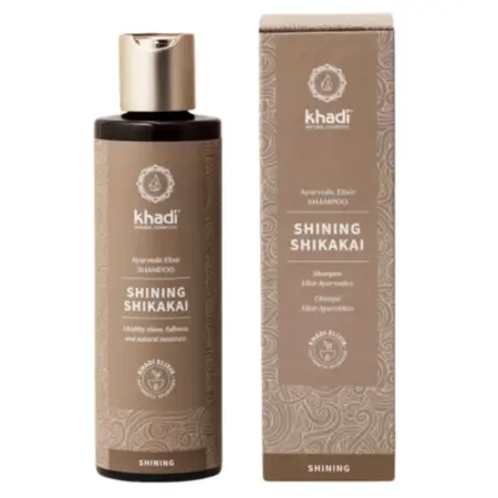 Khadi Champú Shikakai Brillo 200ml